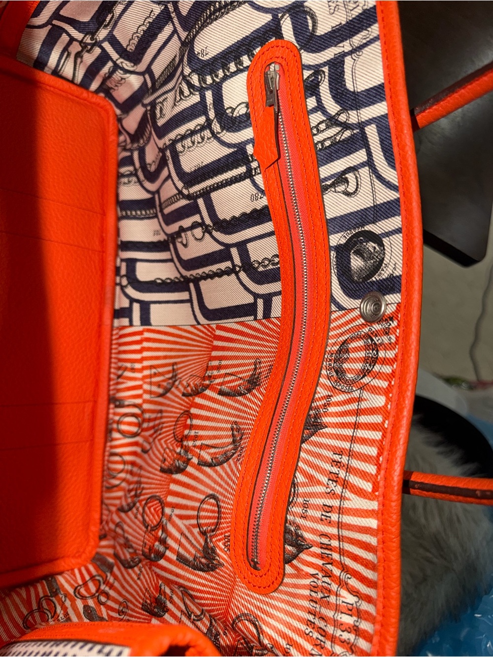 Hermes All Leather Negonda Garden Party 36- Special Edition - Picture 4 of 16